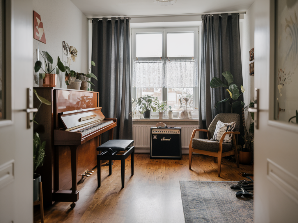 Wo finde ich akustikfreundliche proberäume für singer-songwriter in der nähe der ruhr und was kostet eine monatliche miete?