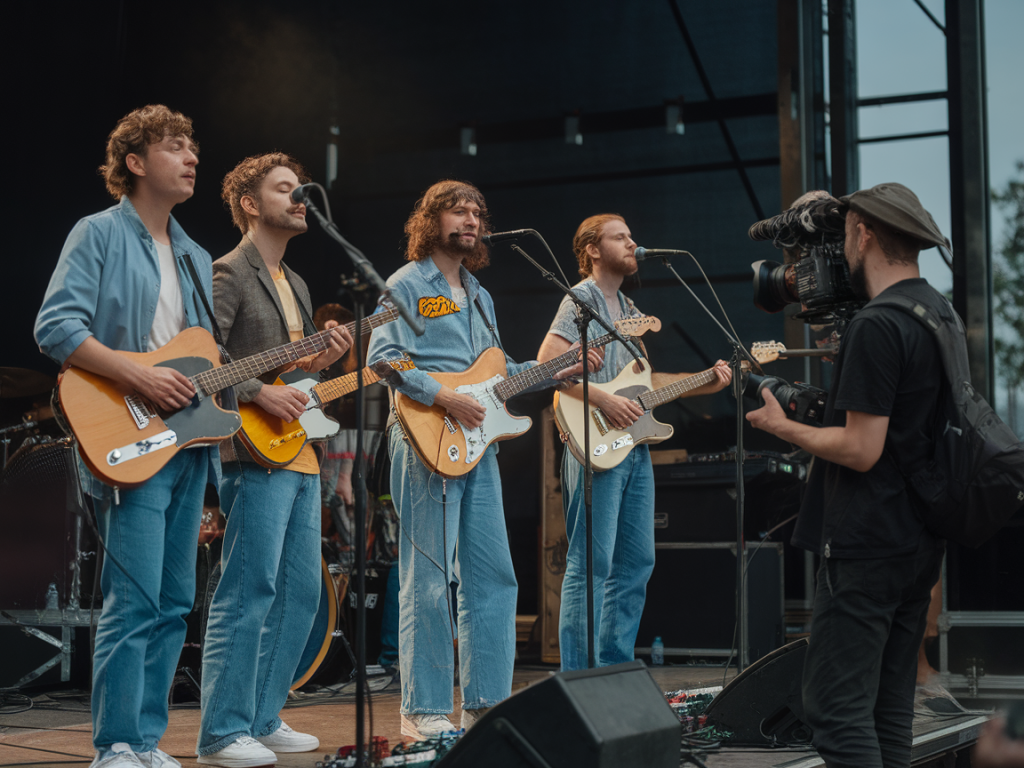 Wo probt die neue indie-band  flussformat  und wie komme ich ins publikum?