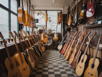 Welche secondhand-instrumentenläden an der ruhr bieten günstige wartung und wie prüfe ich gebrauchte gitarren richtig?