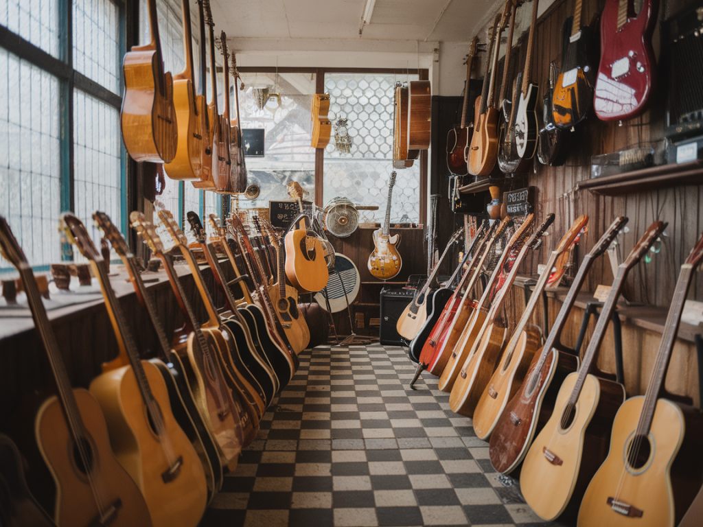Welche secondhand-instrumentenläden an der ruhr bieten günstige wartung und wie prüfe ich gebrauchte gitarren richtig?